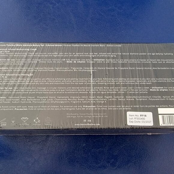 FOREVER FLAWLESS White Diamond Diamond Infuse Cream Facial Peeling Gel - Picture 6 of 7